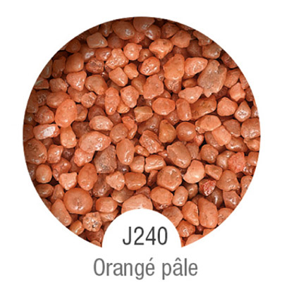 Gammes de résine de sol Alpha Peinture & Sol - Serie J Orange Pâle ( 16-40mm )